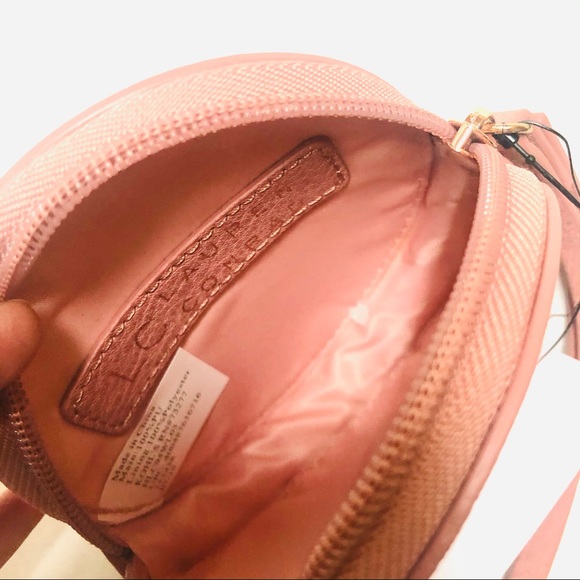 Lauren Conrad Pink Cat Circle Wristlet - Picture 5 of 8
